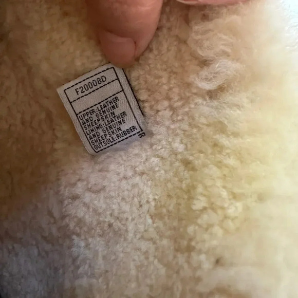 UGG Elijo 5674 Dark Brown Suede Sheepskin Lined Pull On Winter Boots - Picture 4 of 6